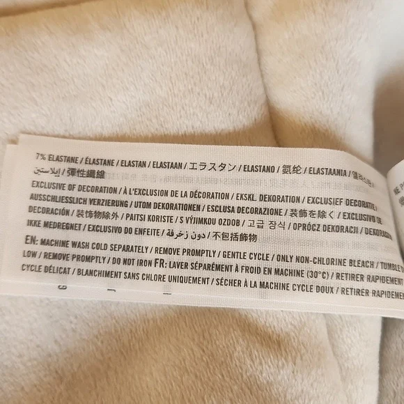 Abercrombie & Fitch Cropped Shacket Sherpa Plaid Teddy XS - Picture 9 of 17